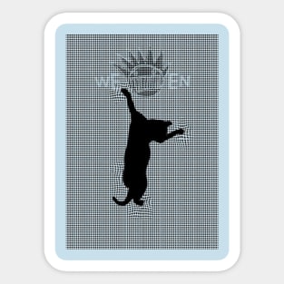 Ween Kitty Exchange 4 Sticker